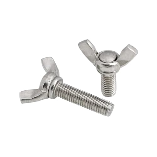 MAYyhem 2–10 Stück M3 M4 M5 M6 M8 M10 Edelstahl-Schraubenschrauben for Festziehen(M3x6mm) von MAYyhem