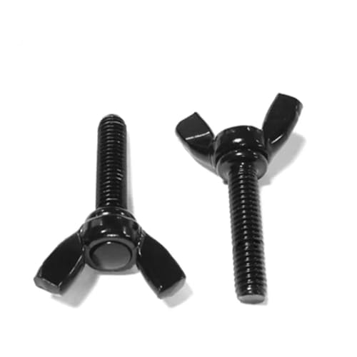 MAYyhem 2–10 Stück M4 M5 M6 M8 Schwarze Stahlschraube(12mm,M8) von MAYyhem