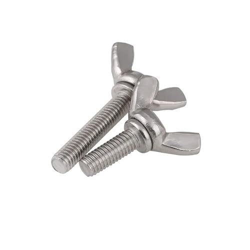 MAYyhem 20 STÜCKE Edelstahl M6 M8 M10 Schraubenbolzen Schrauben(50mm,M6) von MAYyhem