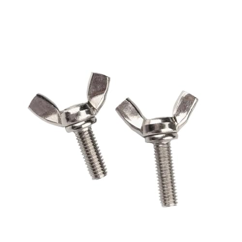 MAYyhem 5/10 STÜCKE Schraube Edelstahl M3 M4 M5 M6 M8 M10 Schrauben(25mm,M5) von MAYyhem