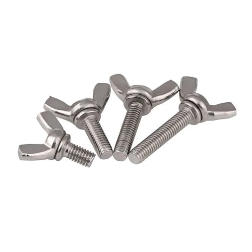 MAYyhem 50 STÜCKE M3 M4 M5 Schraubenbolzen Edelstahlschrauben(8mm,M3) von MAYyhem
