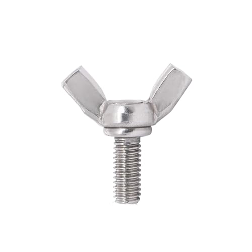 MAYyhem Edelstahl-Einstellschraube for handfesten Anziehen ohne Werkzeug(45mm,M6) von MAYyhem