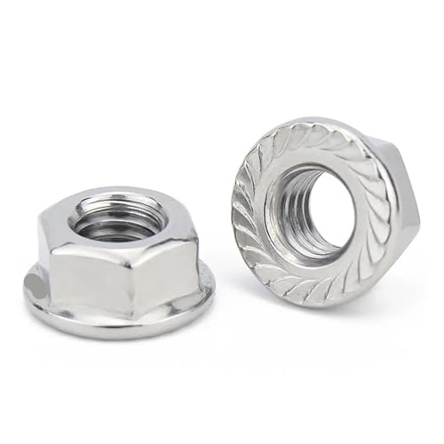 Sechskant-Sechskantkopf-Spinlock-Flansch-Sicherungsmutter aus Edelstahl(M5) von MAYyhem