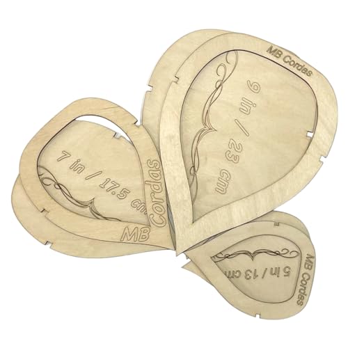 MB Cordas Makramee-Schneideschablone für Blätter und Federn 3er-Set: 23 cm,17,5 cm, 13cm Wandaufhängungswerkzeug, einfache Möglichkeit, Federn zu schneiden, zum Weben, für Heimwerkerarbeiten MB Cordas Makramee-Schneideschablone für Blätter und Federn 3er-Set: 23 cm,17,5 cm, 13cm Wandaufhängungswerkzeug, einfache Möglichkeit, Federn zu schneiden, zum Weben, für Heimwerkerarbeiten von MB Cordas