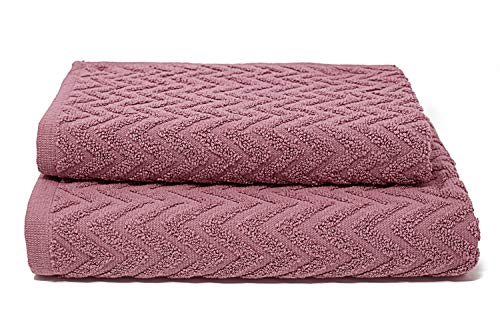 MB HOME BASIC Nr. 10 Set Schwamm Sally, Zigzag Vinaceo, 53 x 96 cm von MB HOME BASIC