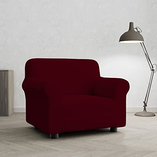 Italian Bed Linen Sofa-Schonbezug “Più Bello”, Bordeaux, 1 Platz von Italian Bed Linen