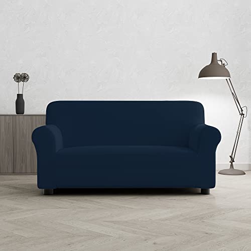Italian Bed Linen Sofa-Schonbezug “Più Bello”, Dunkelblau, 2 PLÄTZE von Italian Bed Linen