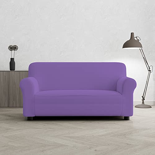 Italian Bed Linen Sofa-Schonbezug “Più Bello”, Lila, 2 PLÄTZE von Italian Bed Linen