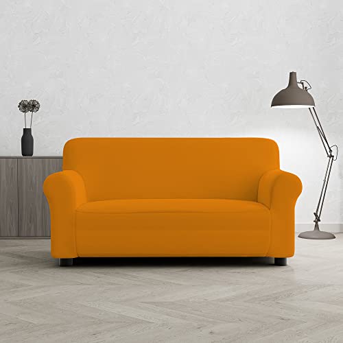 Italian Bed Linen Sofa-Schonbezug “Più Bello”, Orange, 2 PLÄTZE von Italian Bed Linen