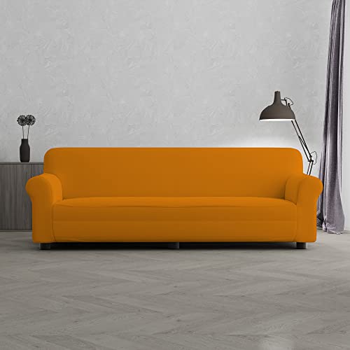 Italian Bed Linen Sofa-Schonbezug “Più Bello”, Orange, 4 PLÄTZE von Italian Bed Linen
