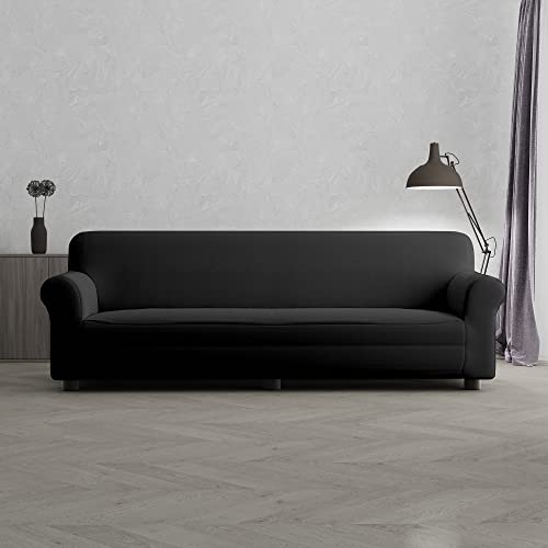 Italian Bed Linen Sofa-Schonbezug “Più Bello”, Schwarz, 4 PLÄTZE von Italian Bed Linen