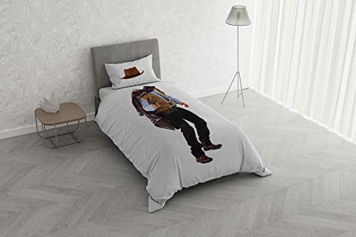 Italian Bed Linen MB Home Italy Bettwäsche-Set mit Digitaldruck, Kids, Cowboy, Einzelbett von Italian Bed Linen