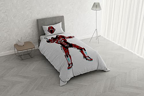 Italian Bed Linen Bettwäsche-Set, Digitaldruck, Kids, Robot, Einzelbett von Italian Bed Linen