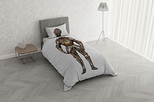 Italian Bed Linen MB Home Italy Kids Digitaldruck Bettbezug-Set, Krieger, Einzelbett von Italian Bed Linen