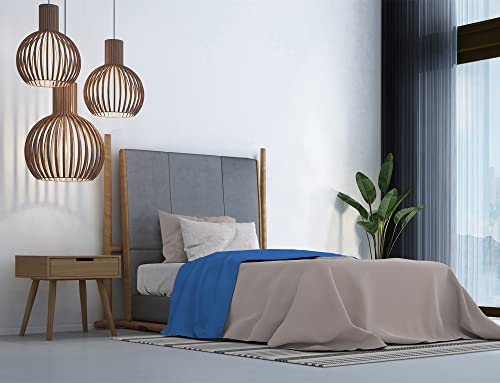 Italian Bed Linen MB Home Italy, Trendy Chic Bettwäsche-Set, Royal Blau, Einzelbett Italian Bed Linen MB Home Italy, Trendy Chic Bettwäsche-Set, Royal Blau, Einzelbett von Italian Bed Linen