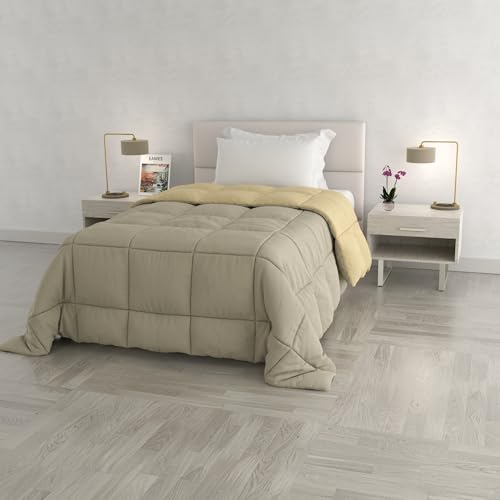 Italian Bed Linen Wintersteppdecke Elegant, Taubengrau/Creme, 220 x 260 cm, Schwarz/Schwarz, T-EL-tortora/panna-1PM Italian Bed Linen Wintersteppdecke Elegant, Taubengrau/Creme, 220 x 260 cm, Schwarz/Schwarz, T-EL-tortora/panna-1PM von MB HOME ITALY