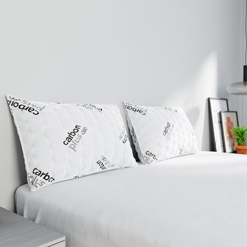 Italian Bed Linen MB Home Italy, Kissen, Kohle, Hell Grau, 45 x 75 cm von Italian Bed Linen