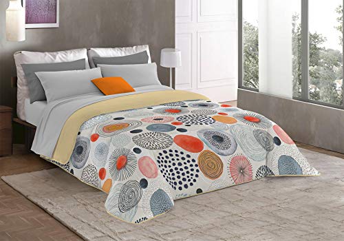 MB HOME ITALY Trapunta Invernale in Microfibra Fantasy” Wintersteppdecke, Samt, Acquerello, 220x260 cm von Italian Bed Linen