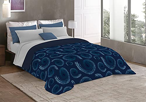 MB HOME ITALY Fantasy” Wintersteppdecke, Samt, Vortex, 220x260 cm von Italian Bed Linen