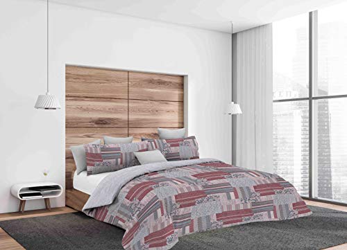 Italian Bed Linen Federbettbezug Magic Winter, Lucy Rosso, Einzelne von Italian Bed Linen