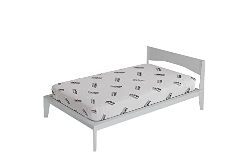 Italian Bed Linen MB Home Italy, Matratze Abdeckung, Polyester + Carbon, Kohle, Kleine Doppelte 120x200 cm von Italian Bed Linen