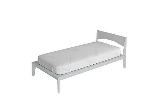 Italian Bed Linen MB Home Italy, Matratze Abdeckung, Polyester + bioceramic, Biokeramik, Einzelne 90x200 cm von Italian Bed Linen