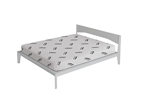 Italian Bed Linen MB Home Italy, Matratze Abdeckung, Polyester + Carbon, Kohle, Doppelte 170x200 cm von Italian Bed Linen