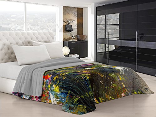 MB HOME ITALY Sommer-Steppdecke, Digitaldruck, Dreams of Author, 19, Einzelbett, 170 x 270 cm von MB HOME ITALY