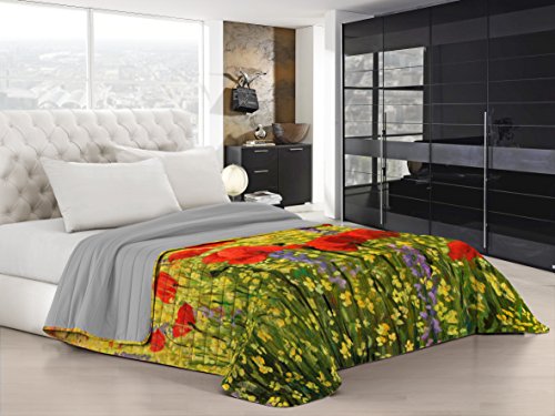 MB HOME ITALY Sommer-Steppdecke, Digitaldruck, Dreams of Author, 25, Einzelbett, 170 x 270 cm von MB HOME ITALY