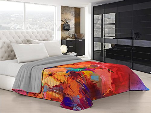 MB HOME ITALY Sommer-Steppdecke, Digitaldruck, Dreams of Author, 43, Einzelbett, 170 x 270 cm von MB HOME ITALY