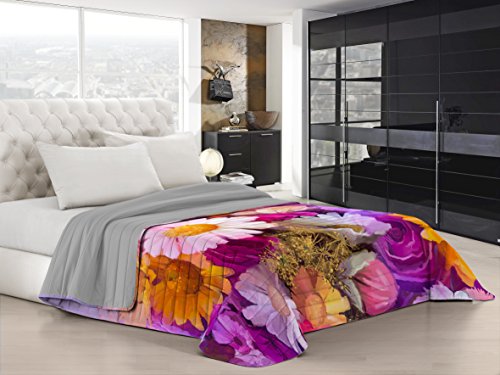 MB HOME ITALY Sommer-Steppdecke, Digitaldruck, Dreams of Author, 45, Einzelbett, 170 x 270 cm von MB HOME ITALY