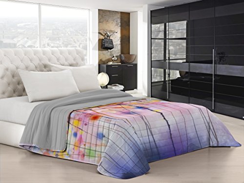 MB HOME ITALY Sommer-Steppdecke, Digitaldruck, Autors Dreams, 46, Einzelbett, 170 x 270 cm von MB HOME ITALY