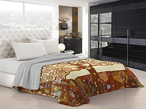 MB HOME ITALY Sommer-Steppdecke, Digitaldruck, Dreams of Author, 48, Einzelbett, 170 x 270 cm von MB HOME ITALY