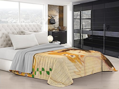 MB HOME ITALY Sogni d'Autore Sommerdecke mit Digitaldruck, für Einzelbett, 170 x 270 cm von MB HOME ITALY