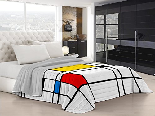 MB HOME ITALY Sommerdecke Digitaldruck Dreams of Author, 66, Einzelbett, 170 x 270 cm von MB HOME ITALY