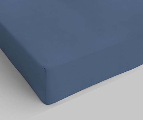 Spannbetttuch Baumwolle Max Color, Doppelbett, Avio von Italian Bed Linen