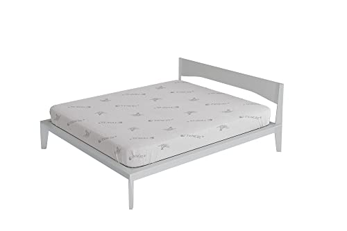 Italian Bed Linen MB Home Italy, Matratze Abdeckung, Polyester + Tencel, Doppelte 170x200 cm von Italian Bed Linen