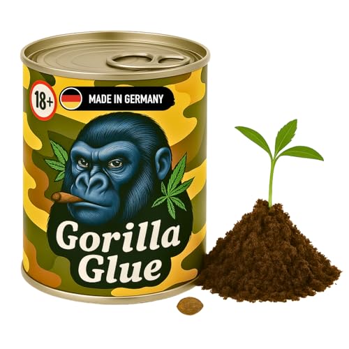 Cannabis Anbau Starter-Kit/Set für 1 Automatic Hanf/Weed Pflanzen inkl. Dünger und Growanleitung für Anfänger (Anbauset Gorilla Glue) von MB-Müller