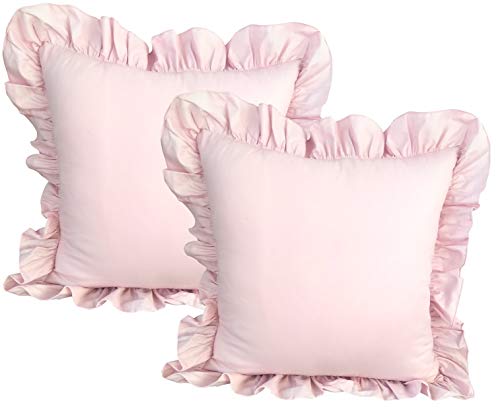 MB Warenhandel24 2er Set Kissenhülle zur Bettwäsche RÜSCHEN 2er Set Zubehör Kissenhüllen Rosa 2X ca. 40x80 cm mit Reißverschluss MB Warenhandel24 2er Set Kissenhülle zur Bettwäsche RÜSCHEN 2er Set Zubehör Kissenhüllen Rosa 2X ca. 40x80 cm mit Reißverschluss von MB Warenhandel24