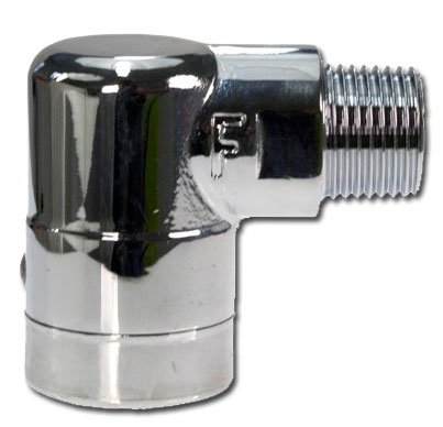 Gassteckdose 1/2" AG MS verchromt von MB
