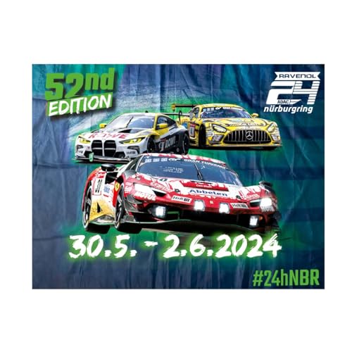 24h-Rennen Fahne 2024 von MBA Sport