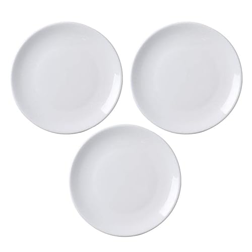 MBBITL Speiseteller, 15,2 cm Keramikteller, 3er-Set, Porzellanteller aus Knochenporzellan, Teller für Küche, Serviergeschirr MBBITL Speiseteller, 15,2 cm Keramikteller, 3er-Set, Porzellanteller aus Knochenporzellan, Teller für Küche, Serviergeschirr von MBBITL