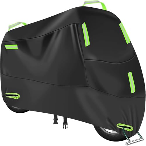 MBBROS Motorrad Abdeckplane für BMW S 1000 RR K67（2019 2020 2021 2022 2023 2024-）, 210D Oxford-Stoff Outdoor Wasserdicht Winddicht UV Beständiges Motorrad Schutzhülle Zubehör,B von MBBROS
