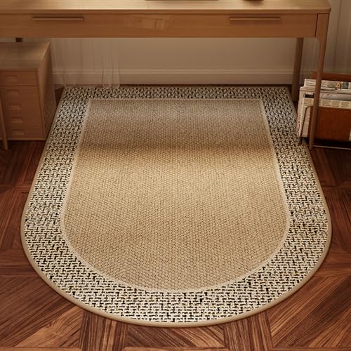 MBBTAG Kratzfest Bodenmatte Bürostuhl unterlage Gebogen Multifunktionaler Stuhlteppich Leicht zu reinigen bodenschutzmatte Bürostuhlunterlage für tägliche Nutzung im Home Office(Brown (B),100x160cm) MBBTAG Kratzfest Bodenmatte Bürostuhl unterlage Gebogen Multifunktionaler Stuhlteppich Leicht zu reinigen bodenschutzmatte Bürostuhlunterlage für tägliche Nutzung im Home Office(Brown (B),100x160cm) von MBBTAG