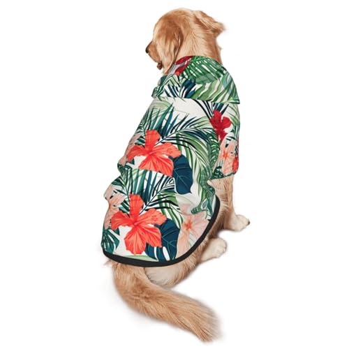 Hunde-Kapuzenpullover für mittelgroße bis große Hunde, warm, weich, atmungsaktiv, leicht zu tragen, für Winter und Herbst, Haustiermantel Hunde-Kapuzenpullover für mittelgroße bis große Hunde, warm, weich, atmungsaktiv, leicht zu tragen, für Winter und Herbst, Haustiermantel von MBCbjg