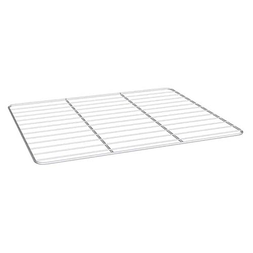 MBH - Grillrost aus Edelstahl, 40 x 30 cm, für Backofen, professionelles Regal mit 3 Querstreben und 29 Stäbchen für Bäckerei und industrielle Küche MBH - Grillrost aus Edelstahl, 40 x 30 cm, für Backofen, professionelles Regal mit 3 Querstreben und 29 Stäbchen für Bäckerei und industrielle Küche von MBH - MAQUINARIA BAR HOSTELERÍA