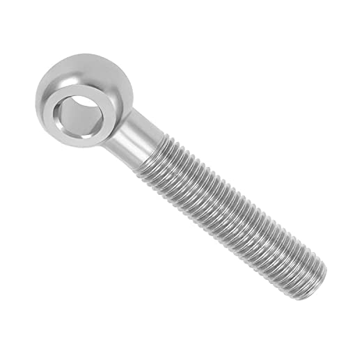 304 Edelstahl metrisches Gewinde M24 Schulter Maschinen Hebeschrauben gute mechanische Eigenschaften Ringschrauben, M24 × 300 mm(M24x400mm) von MBHHU