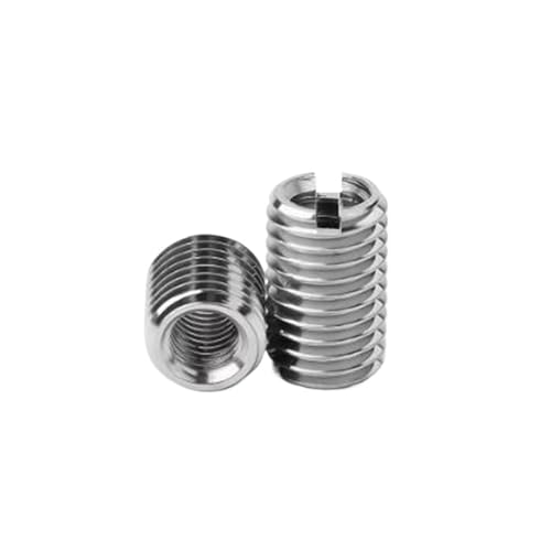 Edelstahl 304 Gewinde Schlitz Innen Außen Adapter Schraube, Muttern Einsatz Hülse Konverter Mutter(M2.5-M5(10PCS)) von MBHHU