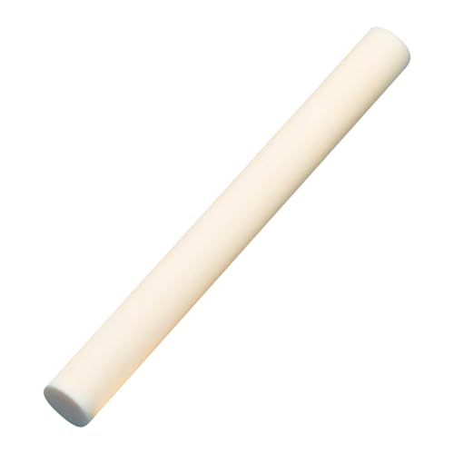 Isolierender Keramikstab, Keramikstäbe - Aluminiumoxid-Keramikstab, Beige, 10 cm Länge, 0,5–60 mm Durchmesser (Durchmesser: 60 mm)(Diameter:2mm) von MBHHU