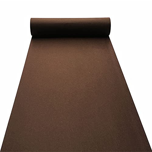 MBHHU Gangläufer for Hochzeiten, Hochzeitsgangläufer, Hochzeitsteppiche, unverzichtbare Hochzeitsdekoration for drinnen und draußen, traumhafte(Coffee,60x1000cm) von MBHHU